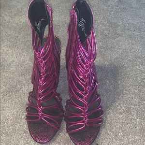 Steve Madden caged heels